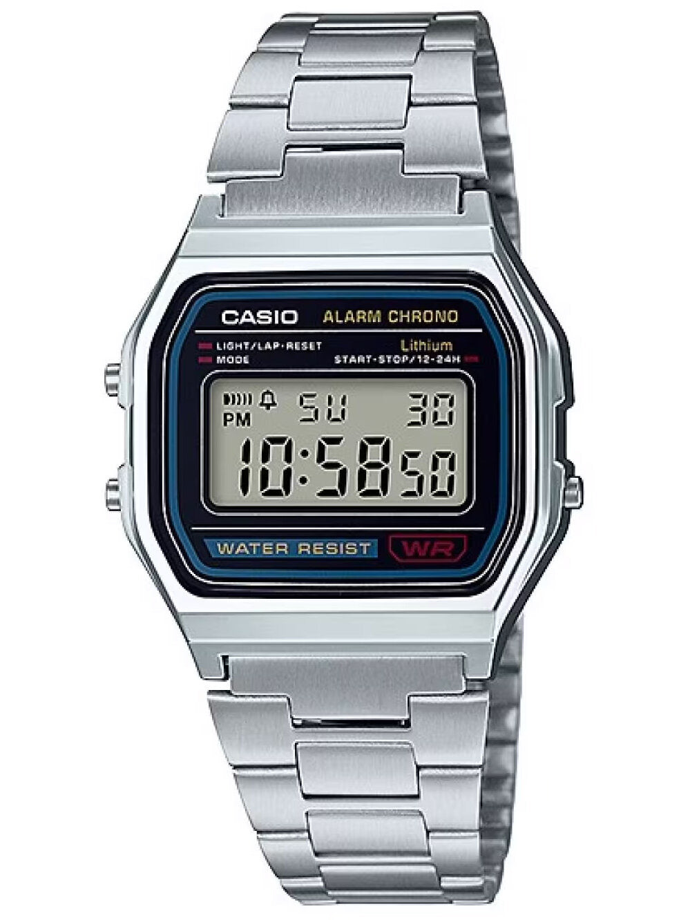 ZEGAREK MÄ˜SKI CASIO A158WA-1D VINTAGE RETRO + BOX