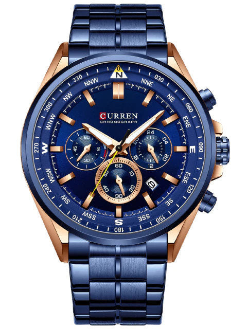 ZEGAREK MÄ˜SKI CURREN 8399 (zc016d) - CHRONOGRAF + BOX