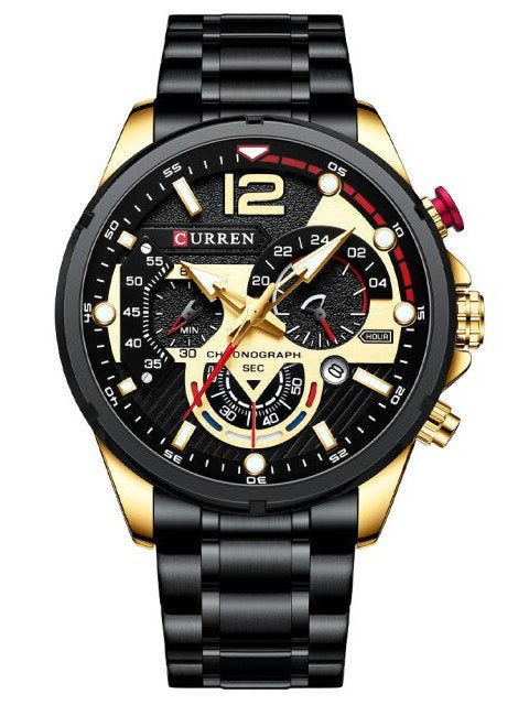 MEN'S WATCH CURREN 8395 (zc019d) - CHRONOGRAPH