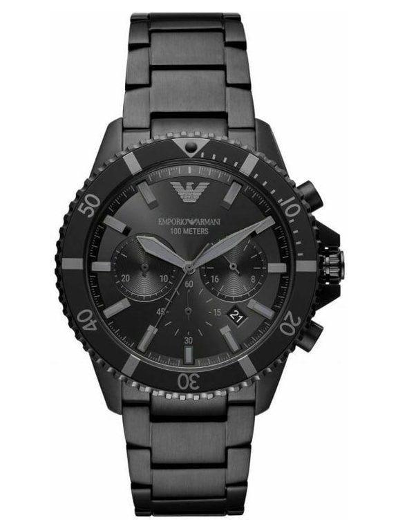 EMPORIO ARMANI AR11363 DIVER MEN'S WATCH (zi035a) + BOX