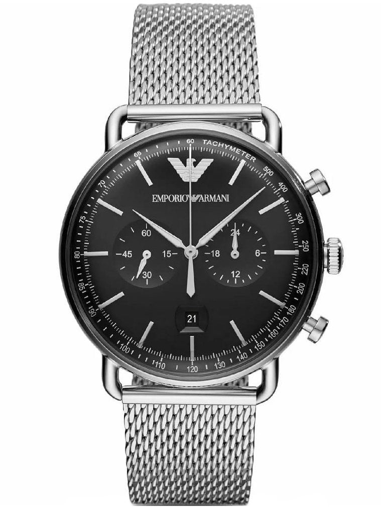 ZEGAREK MÄ˜SKI EMPORIO ARMANI AR11104 - AVIATOR (zi020b) + BOX