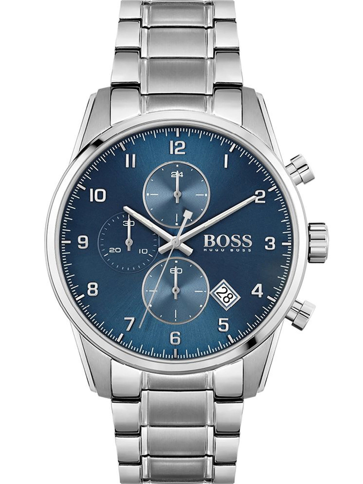 ZEGAREK MÄ˜SKI HUGO BOSS 1513784 Skymaster Dark Blue (zh039a)