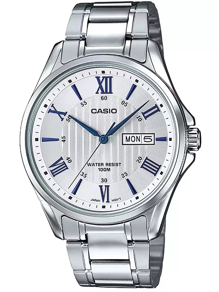 CASIO MEN'S WATCH MTP-1384D-7A2 (zd108b) + BOX