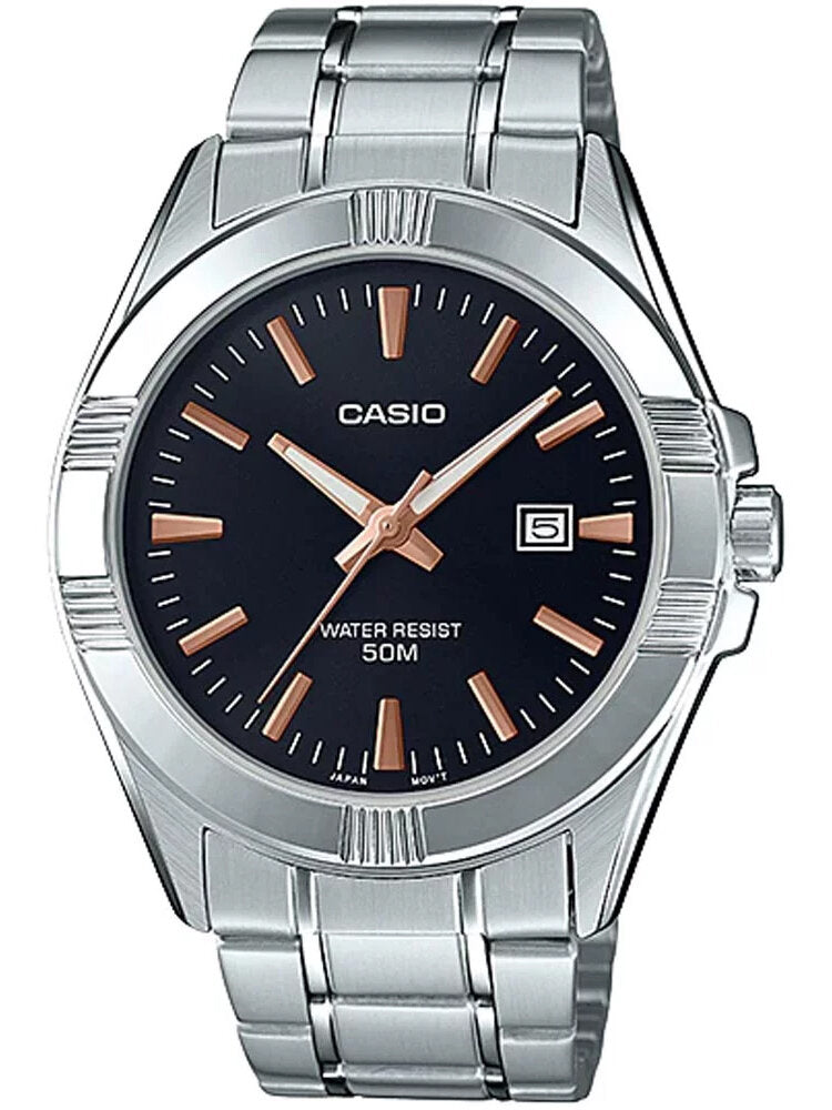 CASIO MEN'S WATCH MTP-1308D-1A2 (zd177c) + BOX