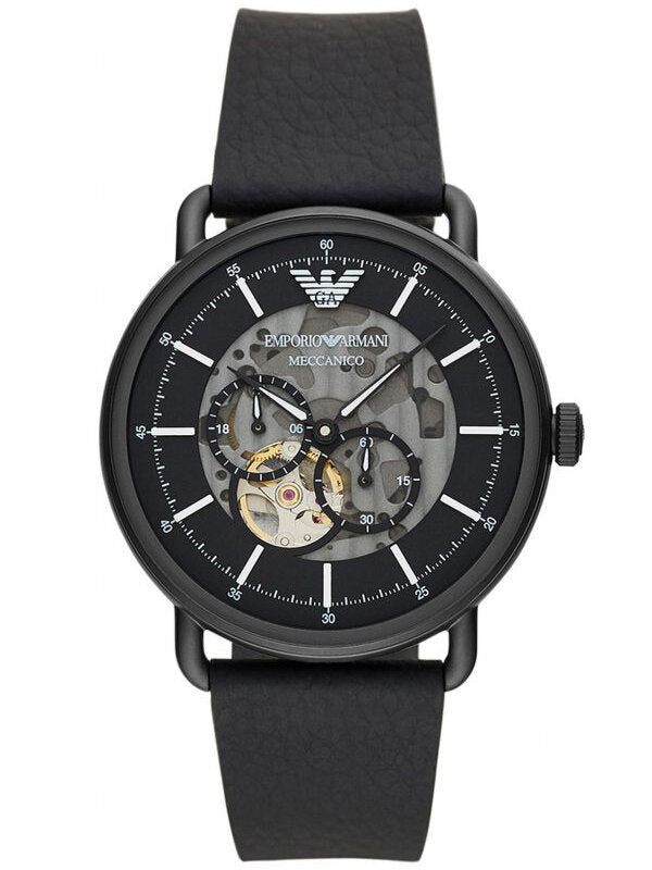 ZEGAREK MÄ˜SKI EMPORIO ARMANI AVIATOR AUTOMATIC AR60028 + BOX (zi099c)