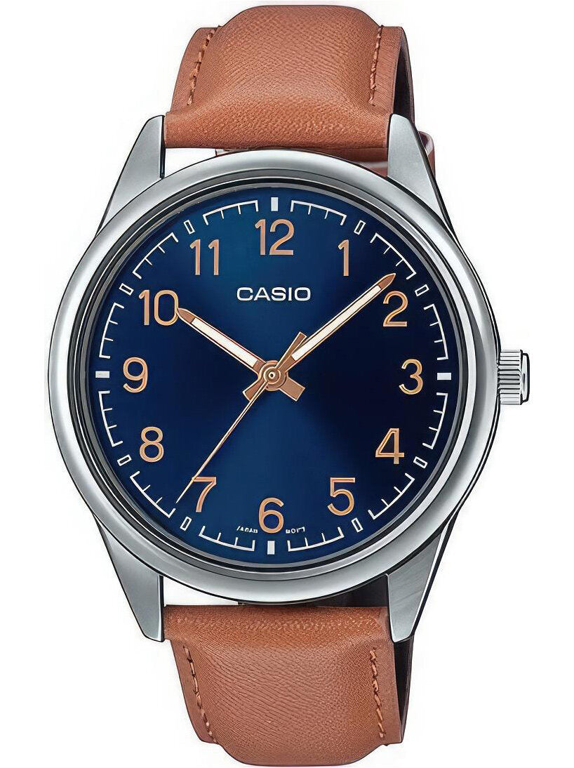CASIO MEN'S WATCH MTP-V005L-2B4 (zd066i) + BOX