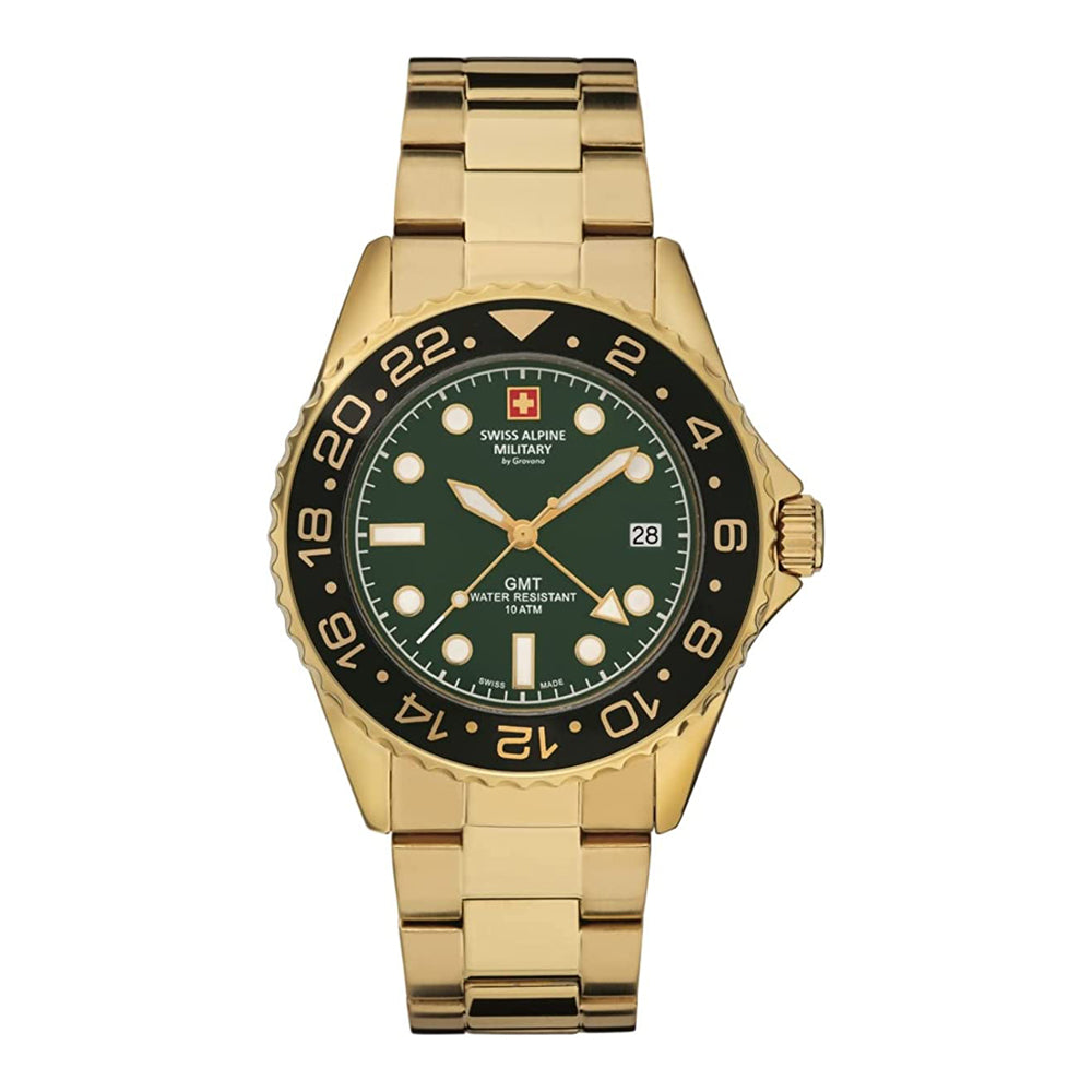 Swiss Alpine Military GMT 7052.1114SAM Men's Watch