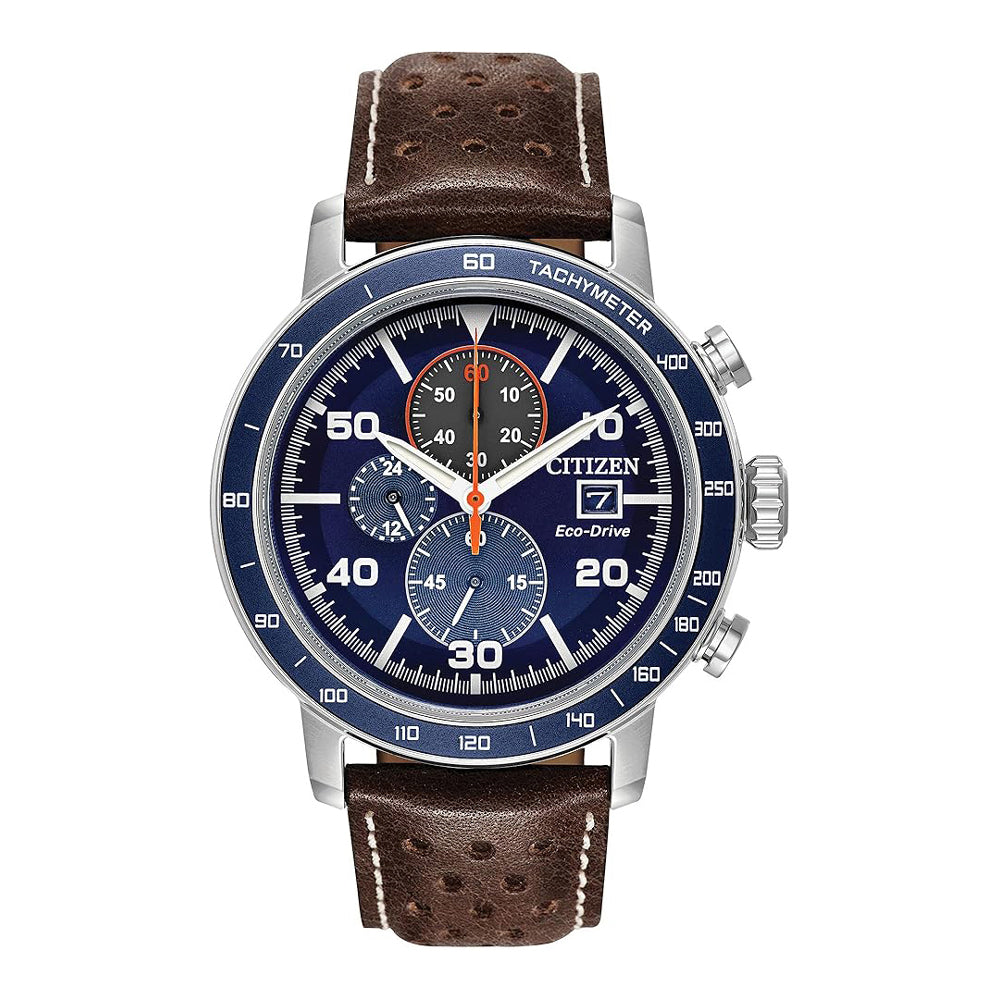 Citizen Brycen Eco-Drive CA0648-09L Men's Watch Chronograph