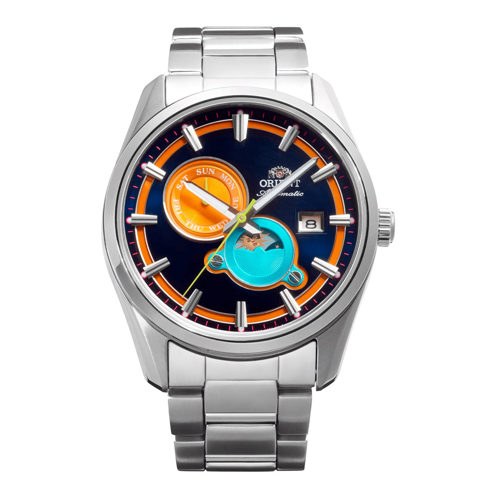 Orient Stretto Sun and Moon Limited Edition Automatic RA-AK0316L30B Men's Watch